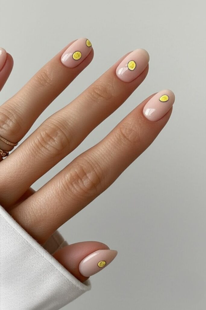 Lemon Zest Nails