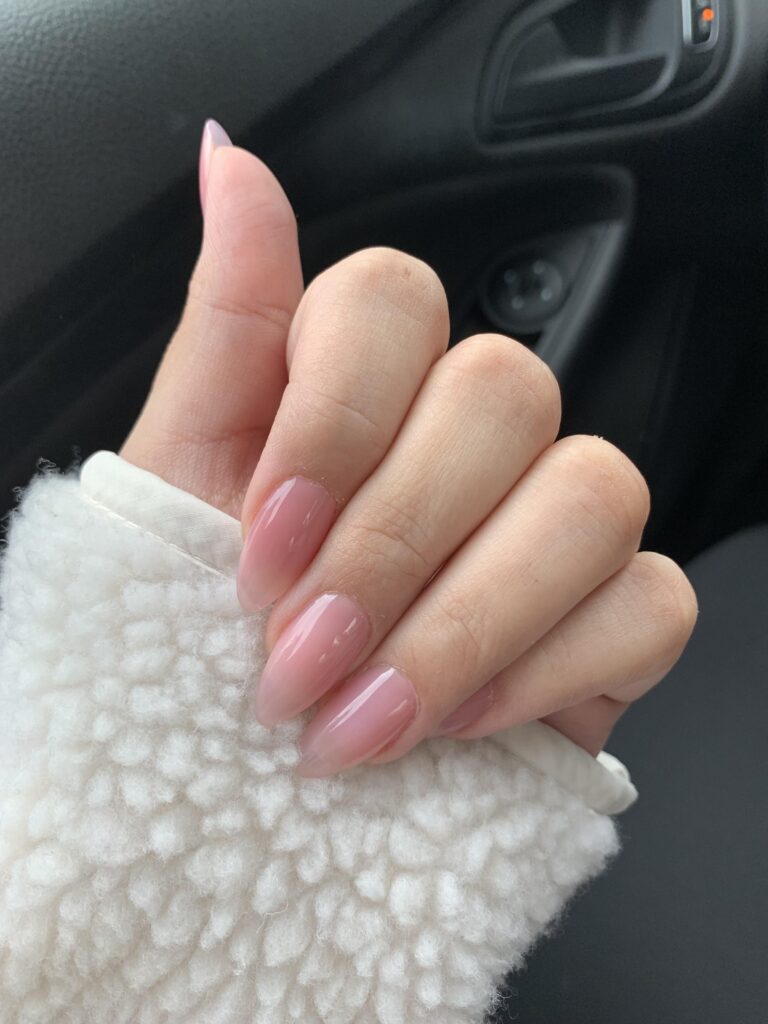 Jelly Pink Nails
