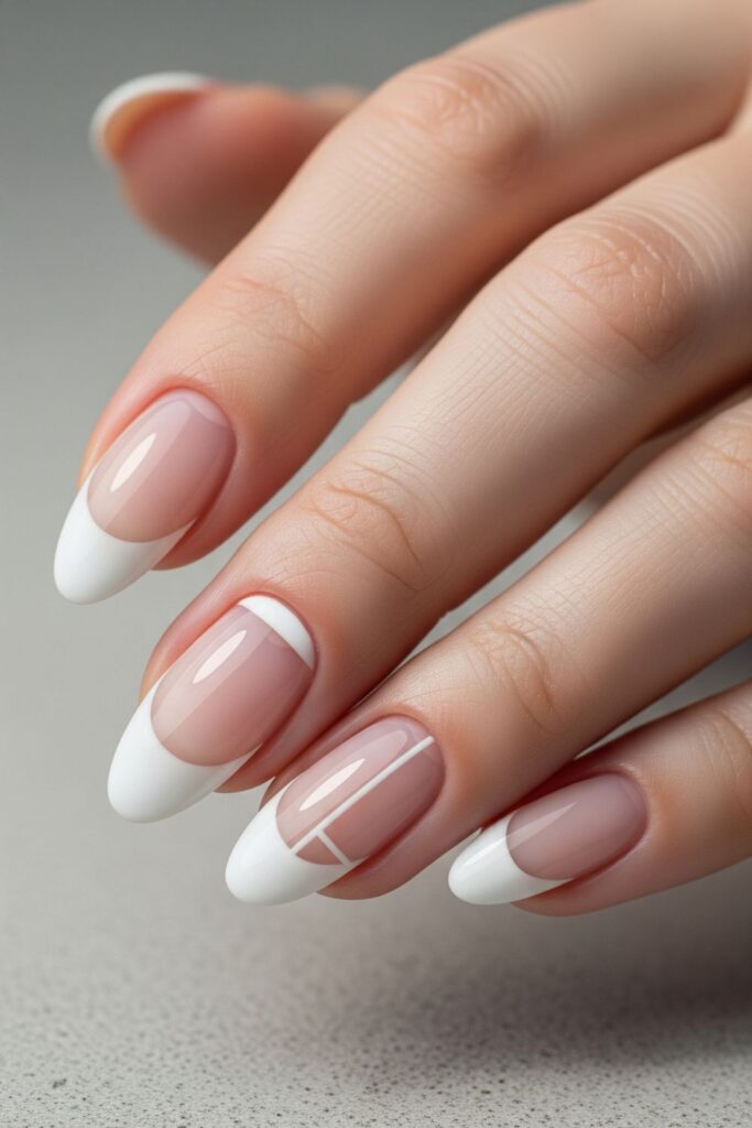 Negative Space Nails