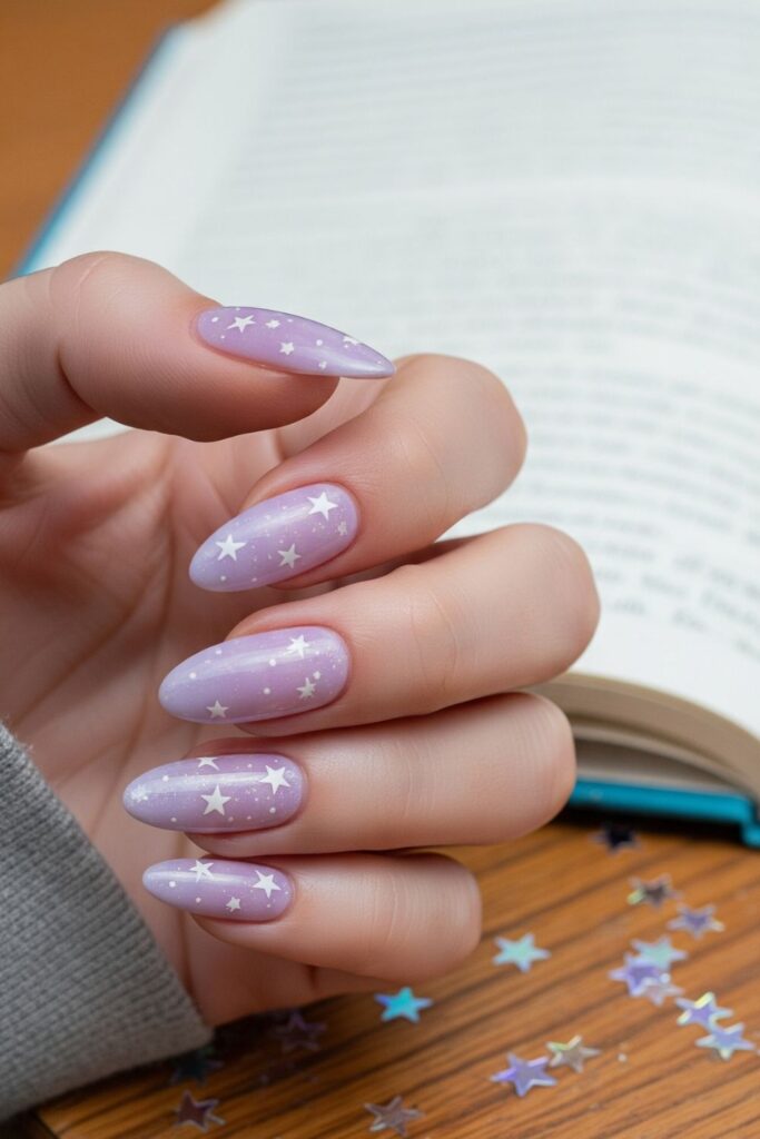 Starry Skies Nails