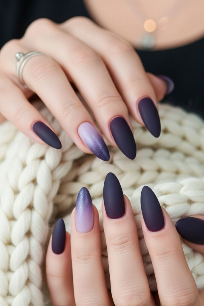 Smoky Amethyst Nails