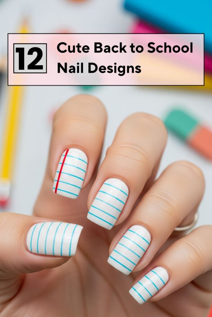 cute nails for back to school