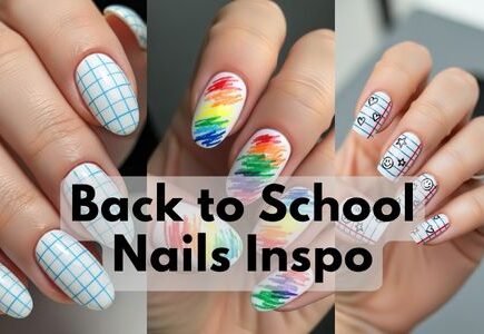 back to school nails designs