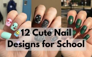 cute nails for back to school
