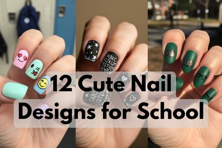 cute nails for back to school