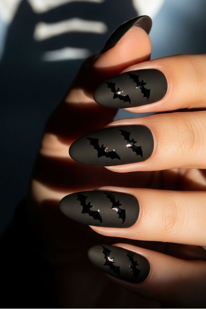 Bat Wings Nails