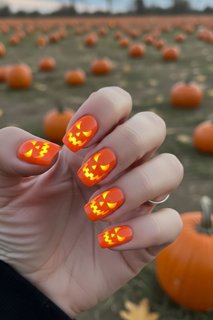 Jack-o’-Lantern Nails