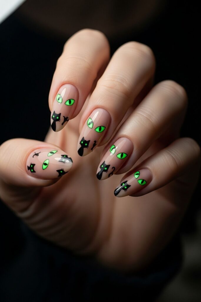 Black Cat Nails