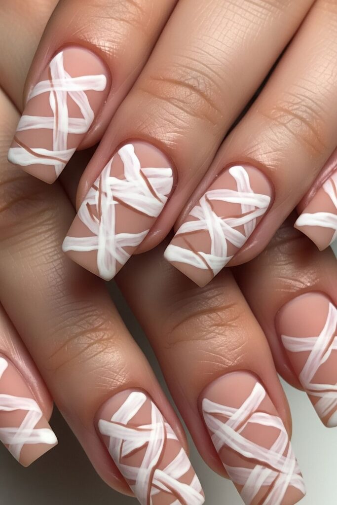 Mummy Wrap Nails
