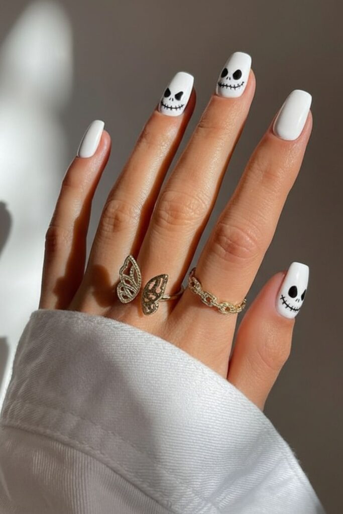 Jack Skellington Nails