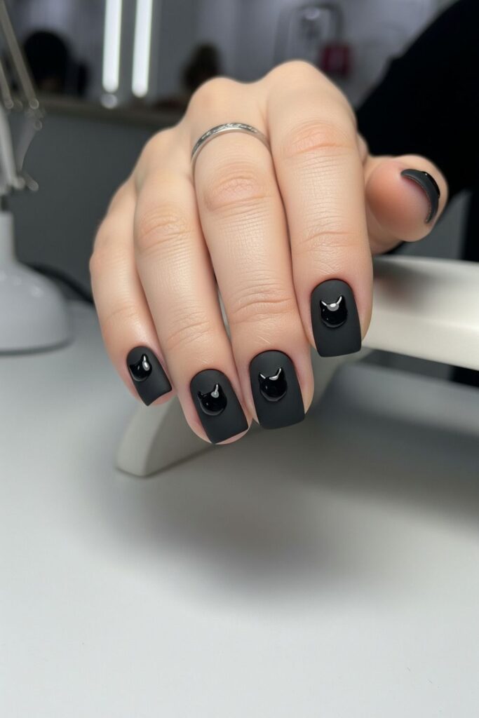 Black Cat Nails