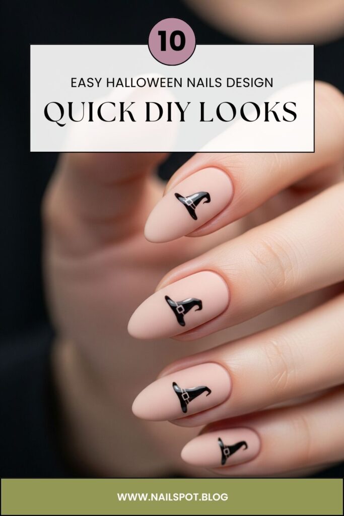 Easy Halloween Nails