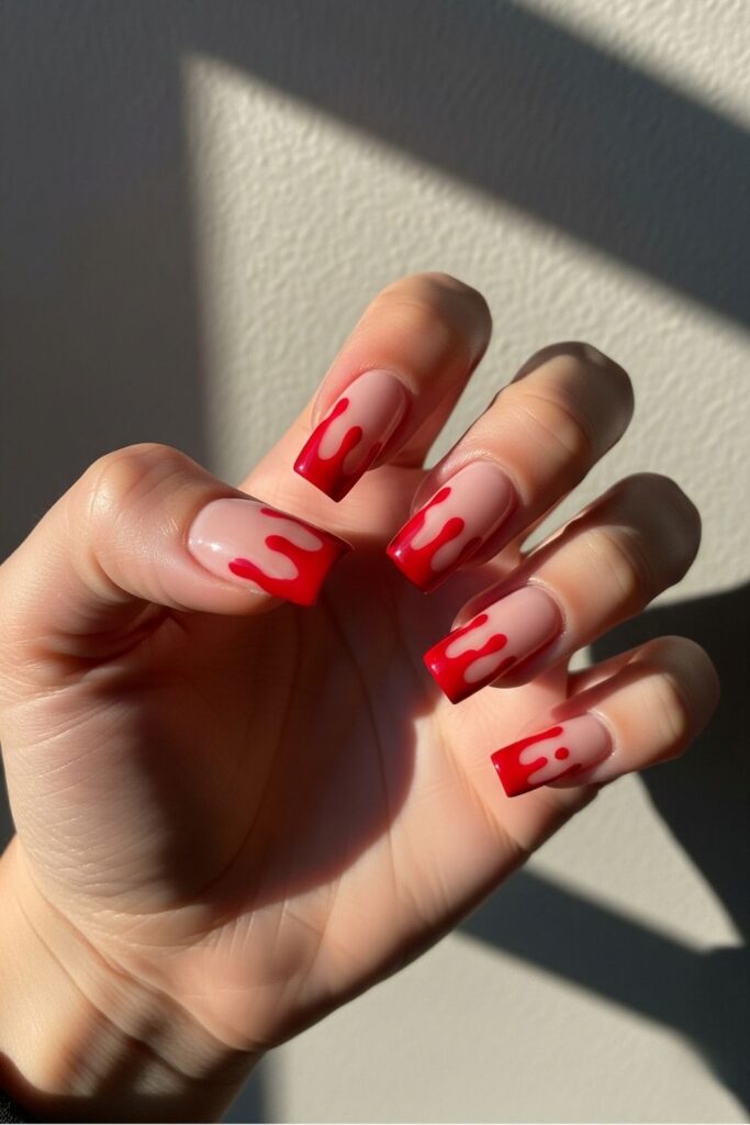 Dripping Blood Nails