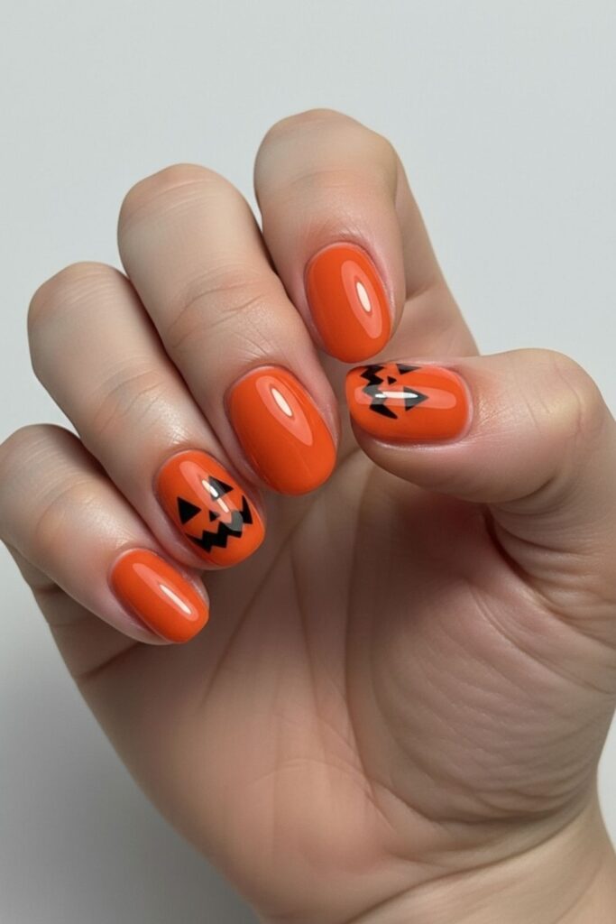 Jack-O’-Lantern Face Nails