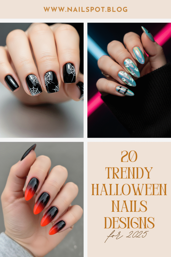 Halloween nails design