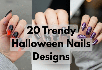 Halloween nails design