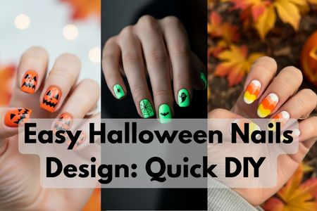 Easy Halloween Nails
