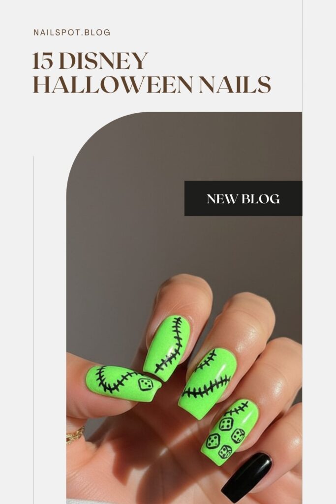 Disney Halloween Nails