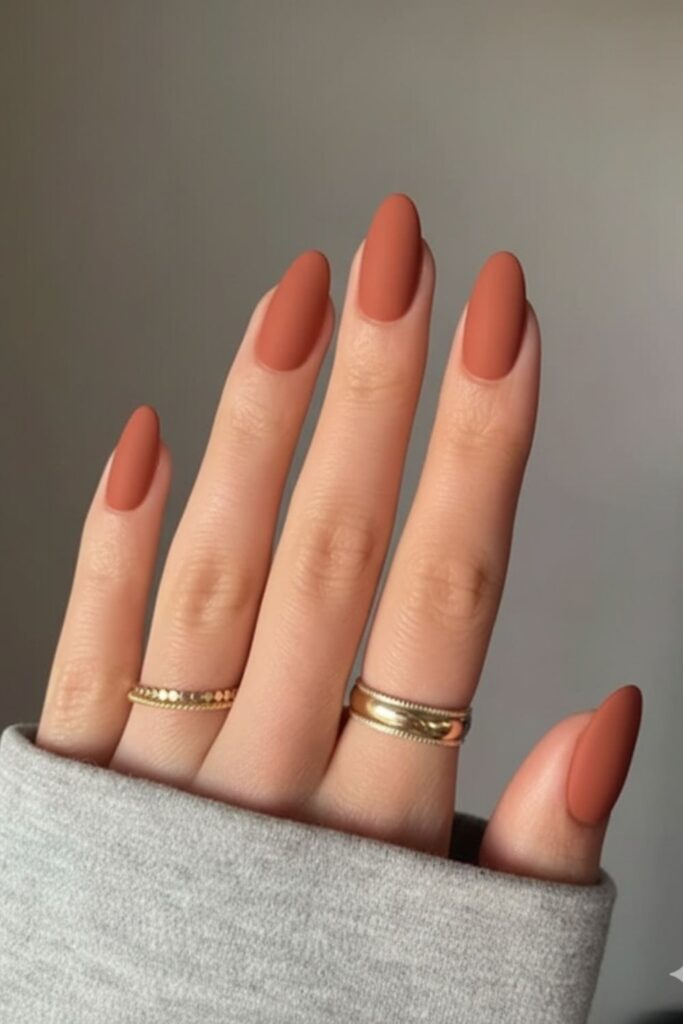 Rustic Terracotta Nails