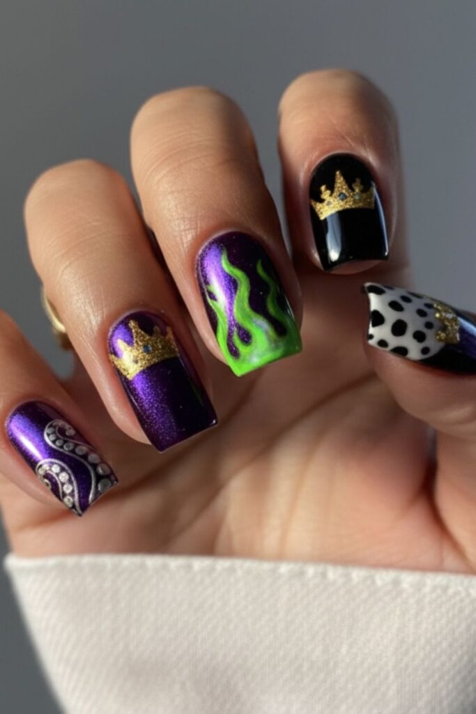 Villains Mix Nails