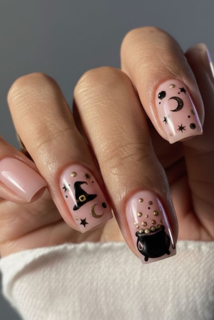Barbie Witch Nails
