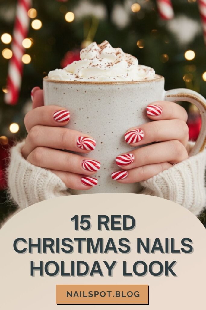Red Christmas Nails