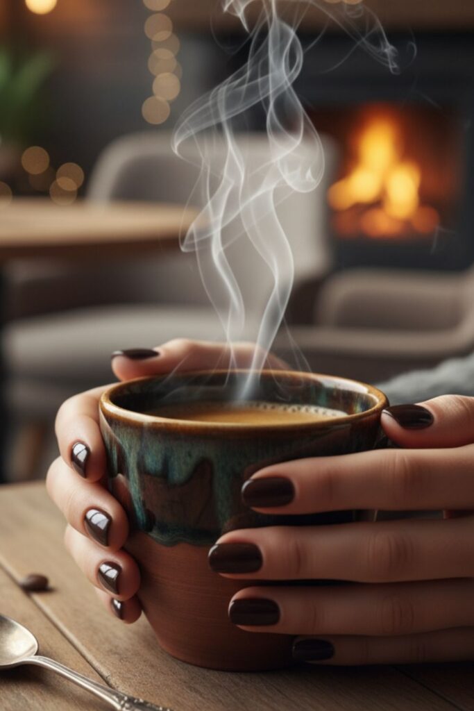 Espresso Gloss Nails