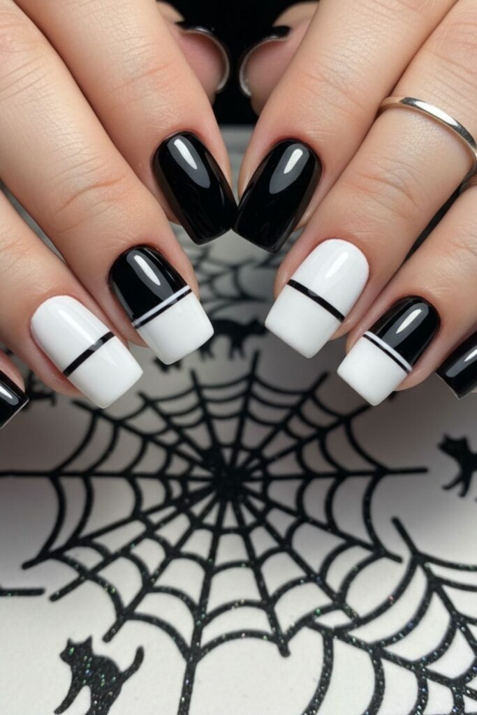 Magic Starry Night Nails