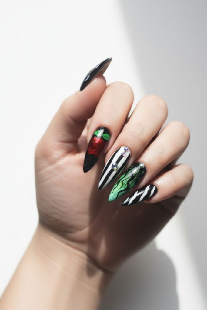 Disney Villains Design Nails