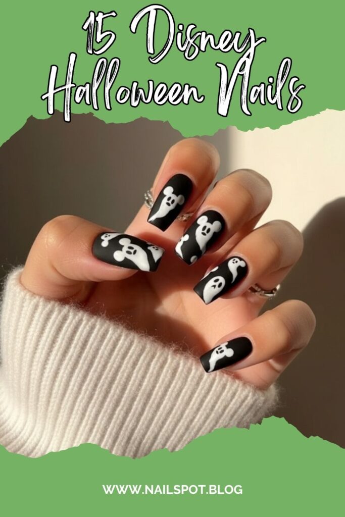 Disney Halloween Nails