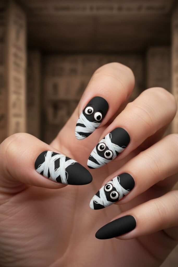 Mummy Wrap Nails