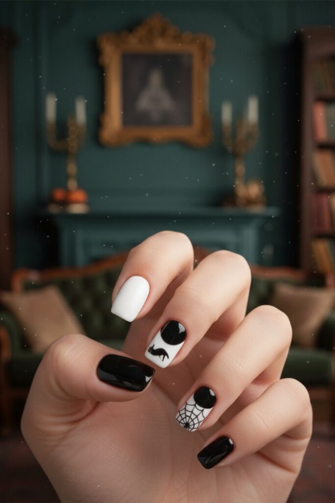 Half Moon Magic Nails