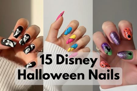 Disney Halloween Nails