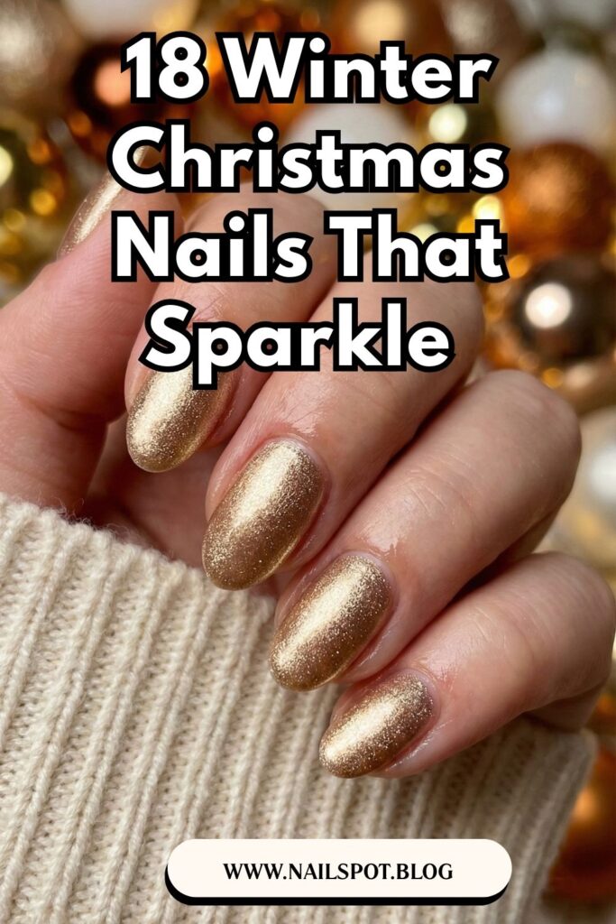 Winter Christmas Nails