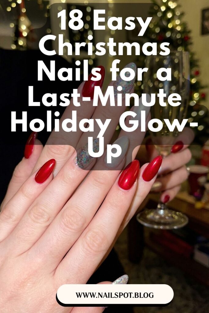 Easy Christmas Nails 2025