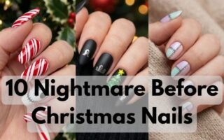 Nightmare Before Christmas Nails
