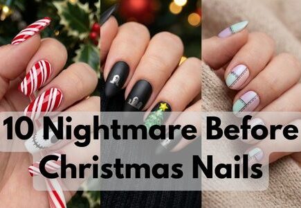 Nightmare Before Christmas Nails