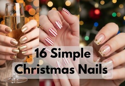 Simple Christmas Nails 2025