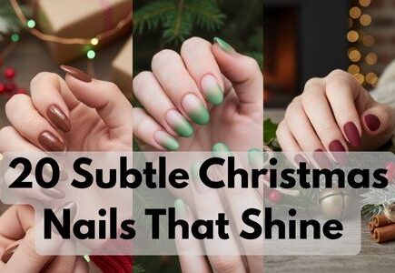 Subtle Christmas Nails