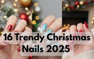 Trendy Christmas Nails 2025