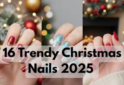 Trendy Christmas Nails 2025