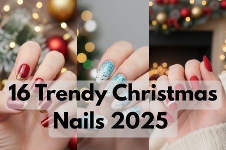 Trendy Christmas Nails 2025