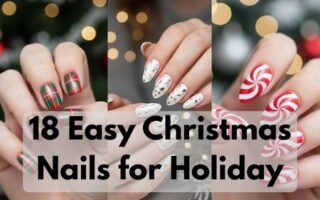 Easy Christmas Nails 2025