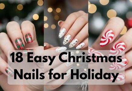 Easy Christmas Nails 2025