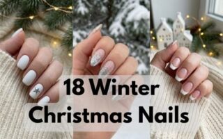 Winter Christmas Nails
