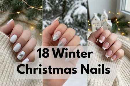 Winter Christmas Nails