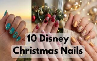 Disney Christmas Nails