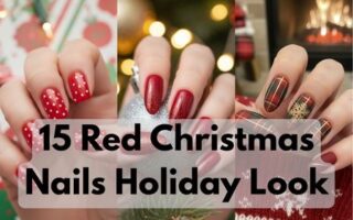 Red Christmas Nails